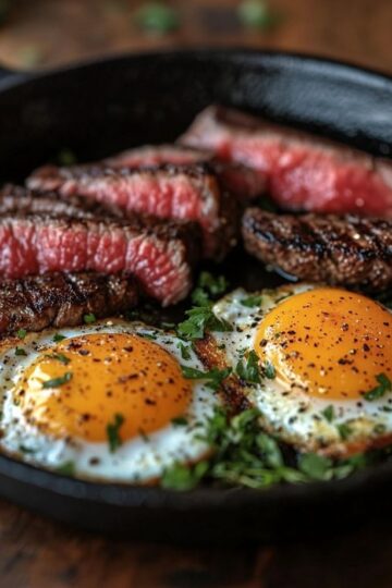 Delicious Steak and Eggs Hash Recipe for a Hearty