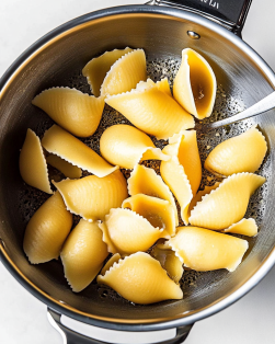 Creamy Ricotta Beef Stuffed Shells Pasta