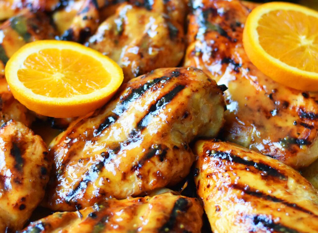 Grilled Honey Mustard Chicken