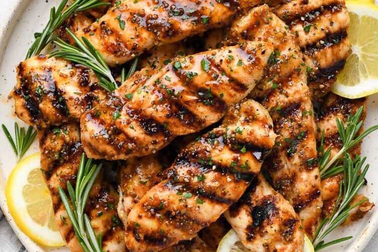 Grilled Honey Mustard Chicken