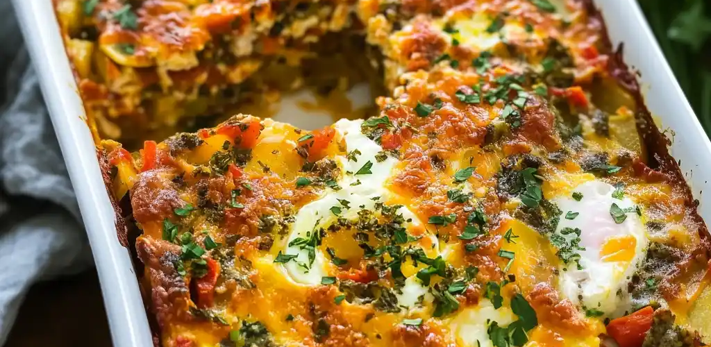 Chorizo Potato Egg Casserole – Hearty Breakfast Bake