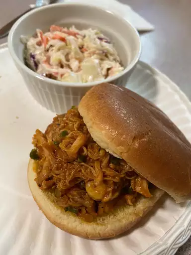 Pulled Chicken Sloppy Joes
