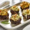 Large stuffed mushroom recipes, Easy stuffed mushroom recipes, Easy large stuffed mushroom recipes, Baked stuffed mushroom recipes, Grandma's stuffed mushroom recipe, Stuffed portobello mushrooms, Large stuffed mushroom recipes with cheese, Cheese stuffed mushrooms,