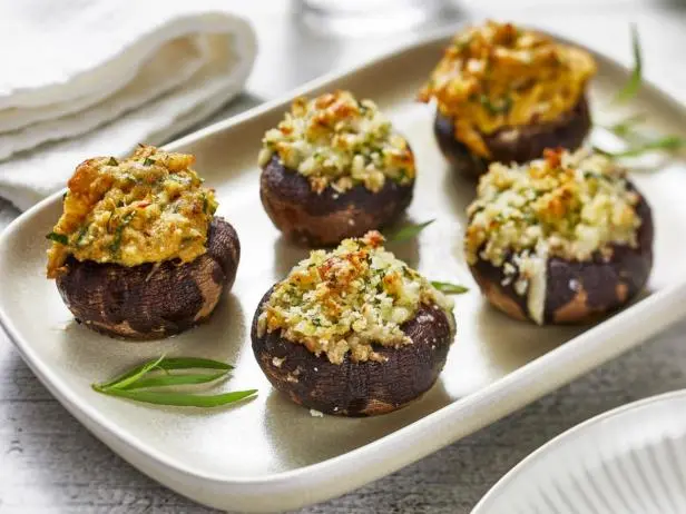 Large stuffed mushroom recipes, Easy stuffed mushroom recipes, Easy large stuffed mushroom recipes, Baked stuffed mushroom recipes, Grandma's stuffed mushroom recipe, Stuffed portobello mushrooms, Large stuffed mushroom recipes with cheese, Cheese stuffed mushrooms,