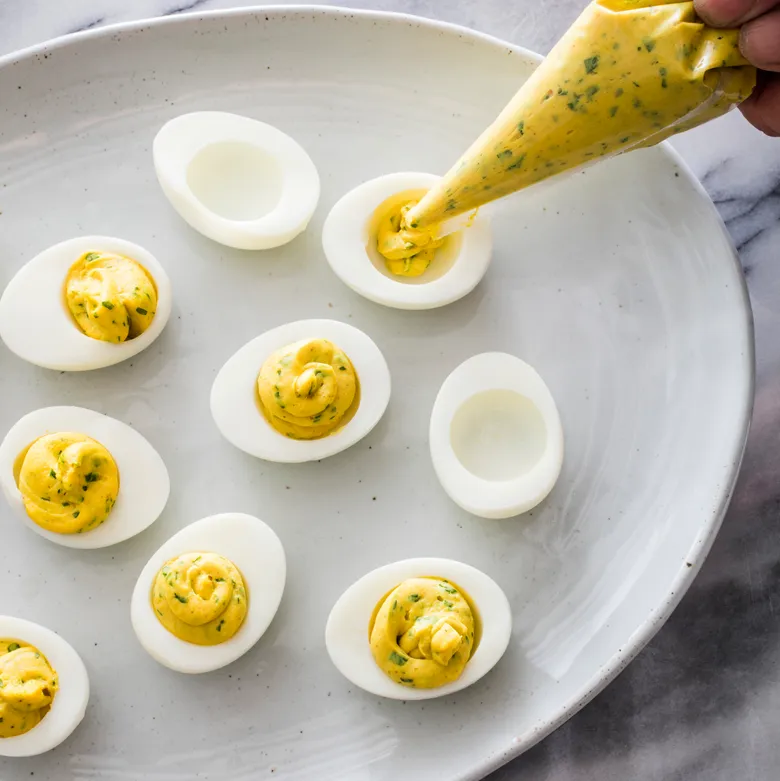 Deviled eggs recipe,
10 best deviled egg recipes,
Best deviled eggs recipe,
3 ingredient deviled eggs,
How much mayo and mustard for 12 deviled eggs
Classic deviled eggs recipe,
Deviled eggs ingredients,
How long to boil eggs for deviled eggs,