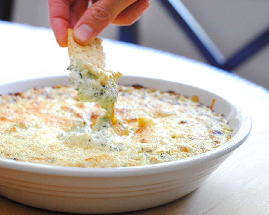 The Ultimate Creamy Spinach Artichoke Dip