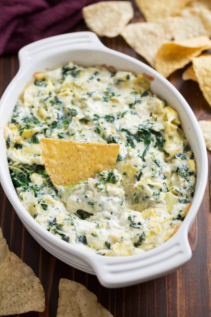 The Ultimate Creamy Spinach Artichoke Dip